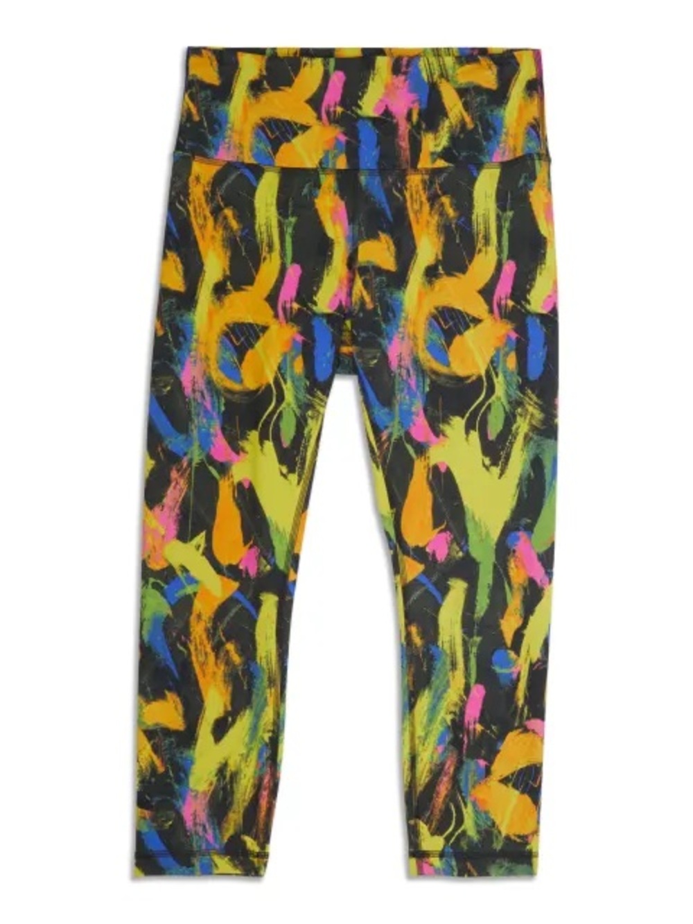 lululemon athletica Multicolor Abstract Brushstroke Leggings